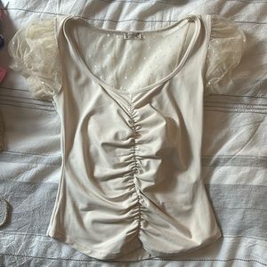 Free people intimately Top Beige xs
